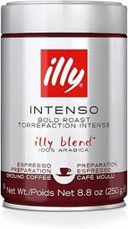 [1500-IC-07988] Illy Ground Coffee Espresso Intenso 1/250Gr
