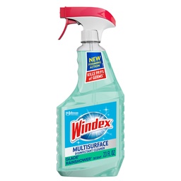 [1900-SJ-70301] Windex Multi-Surface Disinfectant Rainshower 8/23oz