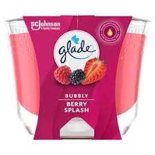 [1900-SJ-03081] Glade Candle Bubbly Berry Splash 6/3.4Oz