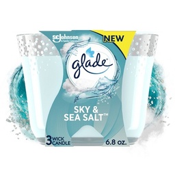 [1900-SJ-04380] Glade Candle Sky & Sea Salt 3/6.8oz