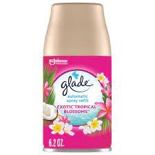 [1900-SJ-01795] Glade Auto Spray Tropical Blossoms 6/6.2oz