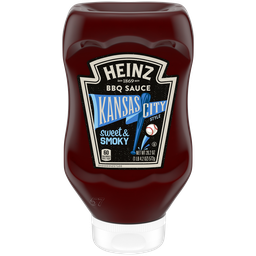 [1500-HZ-00346] Heinz BBQ Sauce Kansas City Sweet & Smoky 6/20.2oz