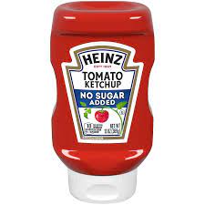 [1500-HZ-07990] Heinz Ketchup No Sugar Added 6/13oz