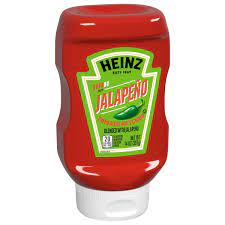 [1500-HZ-09540] Heinz Ketchup With Jalapeño 6/14oz