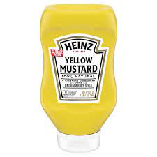 [1500-HZ-02180] Heinz Yellow Mustard 12/20oz
