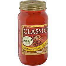 [1500-HZ-77000] Classico Fire Roasted Tomato & Garlic Pasta Sauce 12/24oz