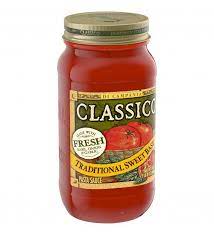 [1500-HZ-77900] Classico Traditional Sweet Basil Pasta Sauce 12/24oz