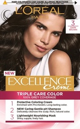 [2200-LO-64722] Excellence Core Natural Dark Brown