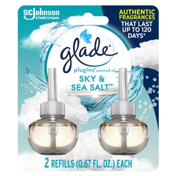 [1900-SJ-03808] Glade Piso Sky & Sea Salt 2 Refill 6/1.34Oz