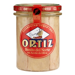[1500-CO-28298] Ortiz Bonito Tuna Jar in Olive Oil 12/220gr