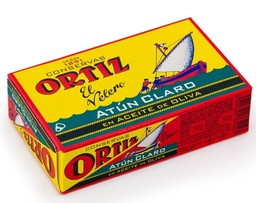 [1500-CO-33402] Ortiz Tuna Claro in Olive Oil 24/112gr