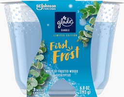 [1900-SJ-05154] Glade Candle First Frost 3/6.8Oz