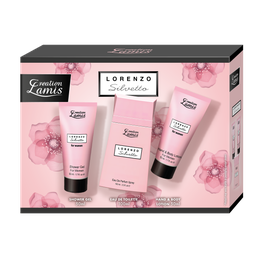 [2400-FB-60172] Creation Giftset Women Lorenzo Silvetto Eau du Parfum + Douche + Hand Body Lotion