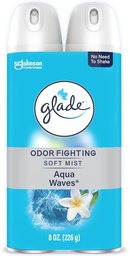 [1900-SJ-05302] Glade Aerosol Aqua Waves Value Pack 3X2PK/8oz