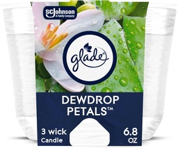 [1900-SJ-05390] Glade Candle Dewdrop Petals 3/6.8oz
