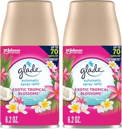 [1900-SJ-02278] Glade Auto Spray Exotic Tropical Blossoms Value Pack 3X2PK/6.2oz